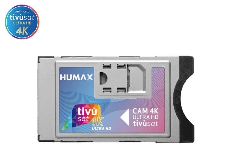 Cam 4K Tivùsat Humax