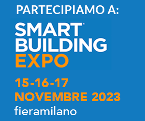 Smart Building Expo - Fiera Milano Rho dal 15 al 17 novembre 2023