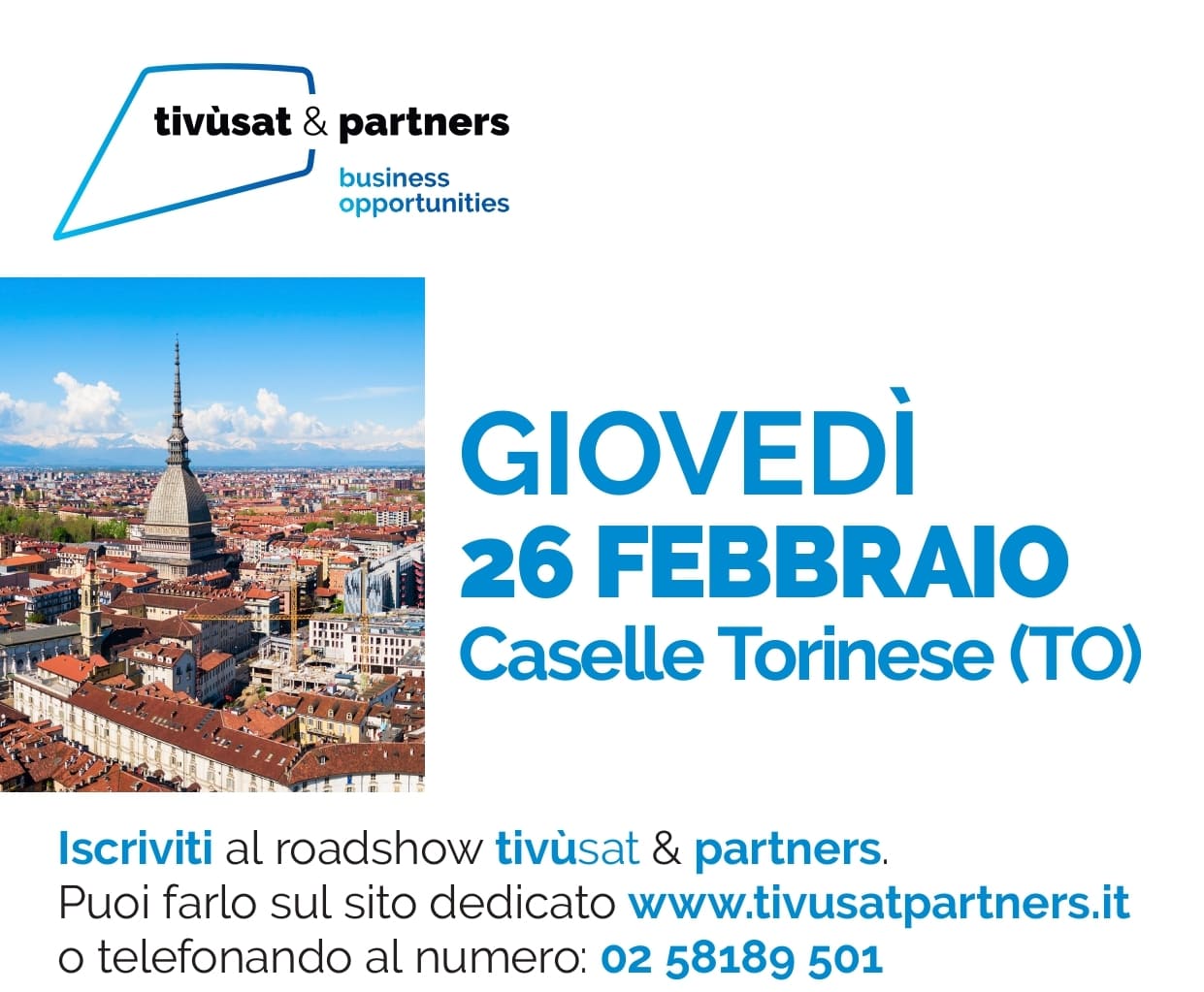 TIVUSAT & PARTNERS TORINO 2026