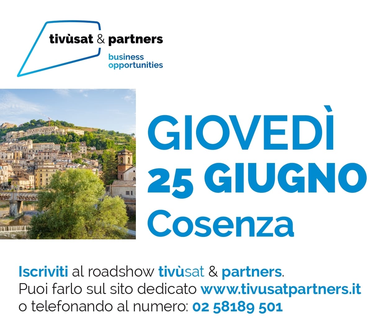 TIVUSAT & PARTNERS COSENZA 2026