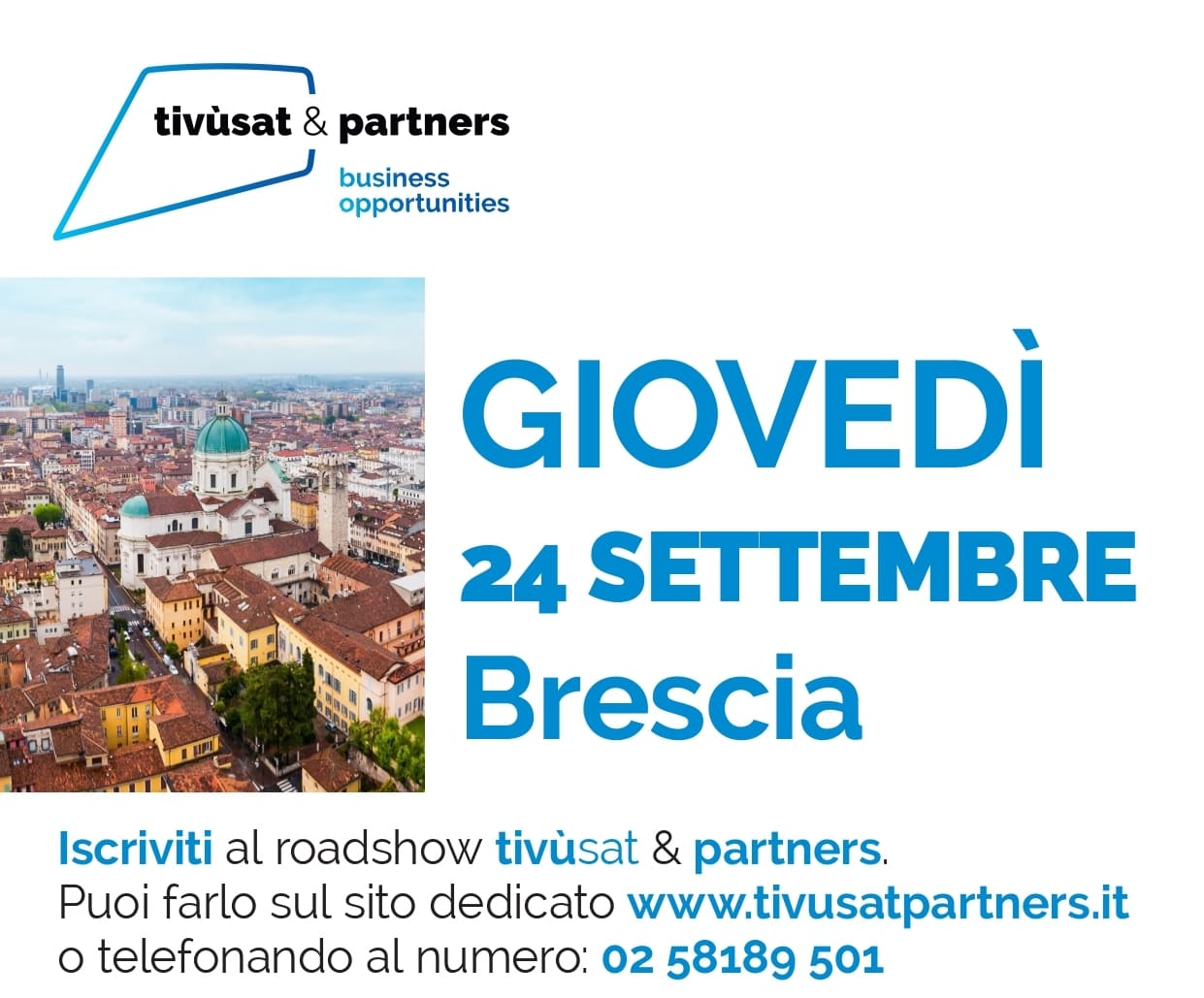 TIVUSAT & PARTNERS BRESCIA 2026