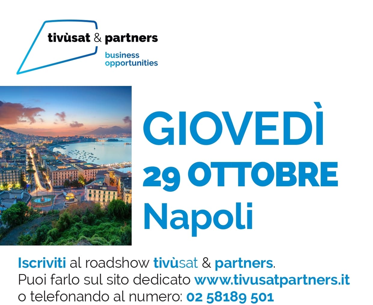 TIVUSAT & PARTNERS NAPOLI 2026